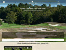Tablet Screenshot of beaconhall.com